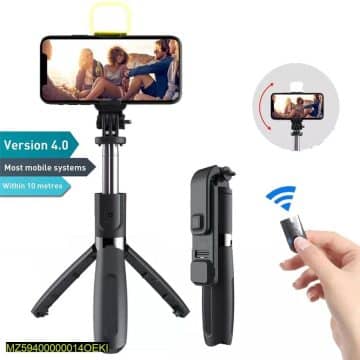 selfie stick mini tripod stand