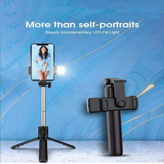 selfie stick mini tripod stand