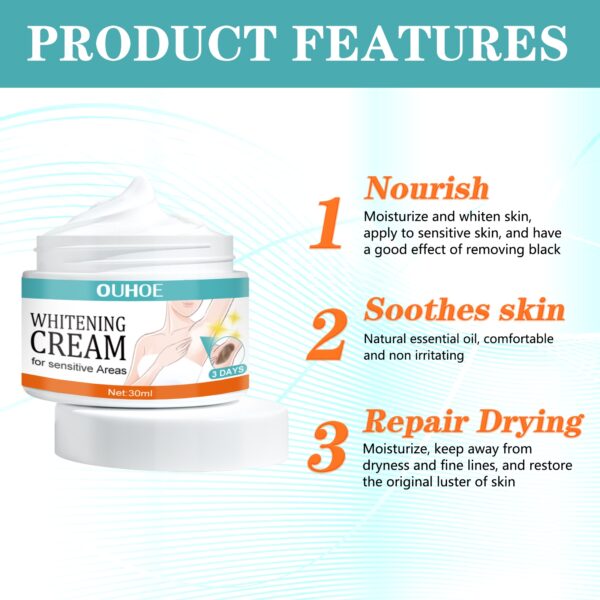 Ouhoe Whitening Cream for Sensitive Areas